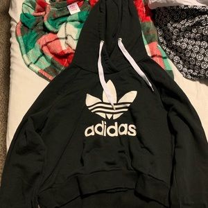 Adidas Cropped Hoodie